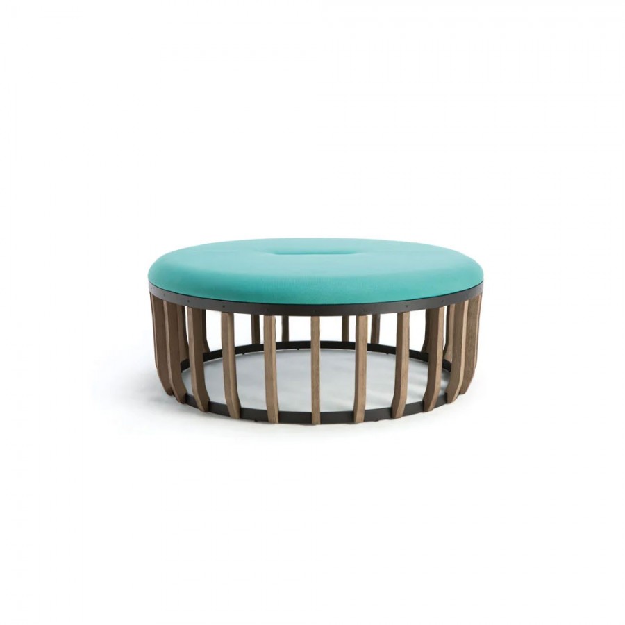 Taburet tapitat, 140x46, Ethimo colectia Swing